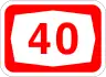 Highway 40 shield}}