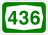 Route 436 shield}}