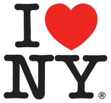 New York City's "I Love New York" logo