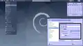 IceWM on Debian Buster, featuring Xcalendar and LXappearance