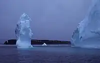 Icebergs in Conception Bay, near Bell Island