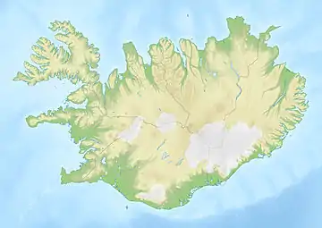 Katla is located in Iceland