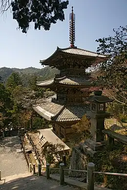 Pagoda of Ichijō-ji, Kasai, HyōgoBuilt in 1171