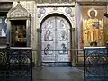 Portion of the Iconostasis and Holy Doors of Uspensky Cathedral