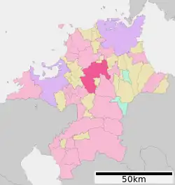 Location of Iizuka