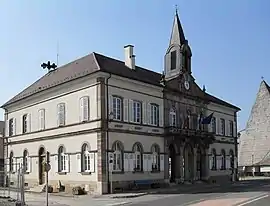 The town hall in Illfurth