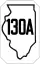 Illinois Route 130A marker