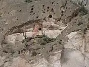 Inca tombs in the Colca Canyon