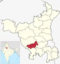 Location in Haryana