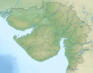 position of Kankaria Lake