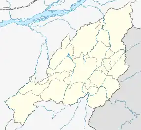 DMU is located in Nagaland