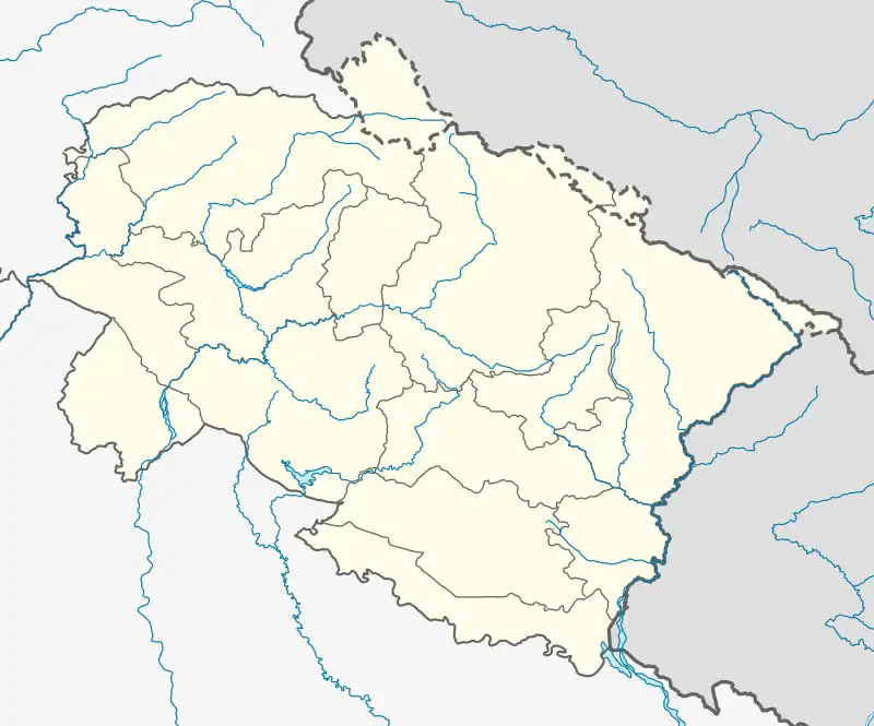 Kalapani territory is located in Uttarakhand