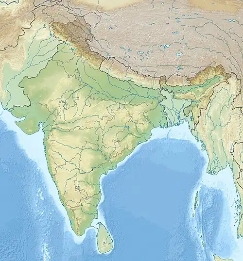 Map showing the location of Zemu