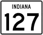 State Road 127 marker