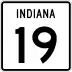 State Road 19 marker