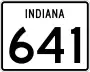 State Road 641 marker