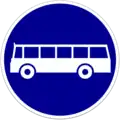 Bus-only lane