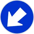 Keep left