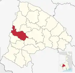 Location of Indpur