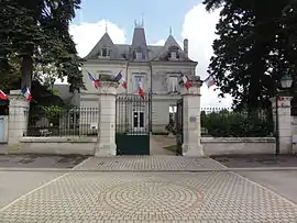 The town hall in Ingrandes-sur-Vienne