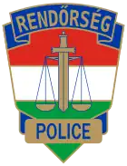 Coat of arms of the Hungarian Police