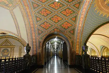 The Fisher Building in Detroit, Michigan, by Joseph Nathaniel French (1928)