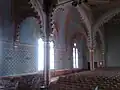 Interior of Uzhhorod Synagogue in 2010