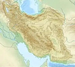 Arg of Tabriz is located in Iran