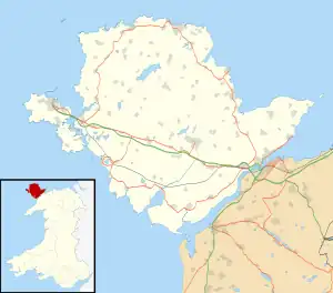 Llanfairpwllgwyngyll is located in Anglesey