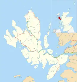 Sligachan is located in Isle of Skye