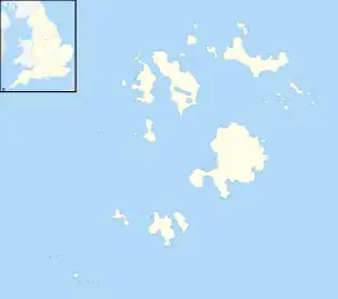 Hugh Town is located in Isles of Scilly