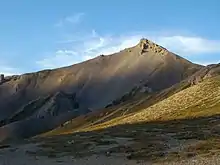 A picture of a mountain.