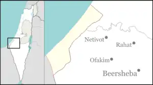 Tirabin al-Sana is located in Northwest Negev region of Israel