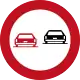 No overtaking