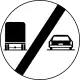 End of no overtaking for large vehicles