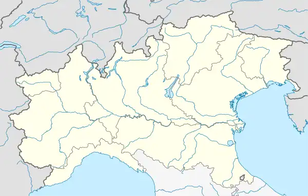 Padova is located in Northern Italy