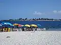 Forte Orange beach looking towards the Coroa islet