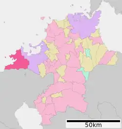 Location of Itoshima