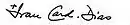 Ivan Cornelius Dias's signature