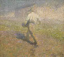 Ivan Grohar: Sower ("Sejalec"; 1907)