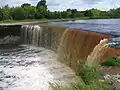 Jägala Falls is the highest natural waterfall in Estonia.