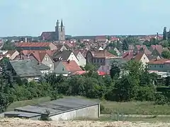 St. Nikolai church towering over the old city