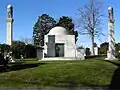 Tomb of J. Gordon Edwards with minaret