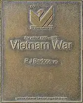 Vietnam War VC recipient:Major Peter Badcoe