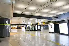 Concourse of JR East in 2021