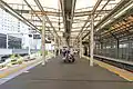 Platforms 3 and 4 on the Yokosuka Line