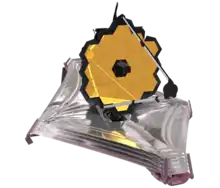 Model of James Webb Space Telescope