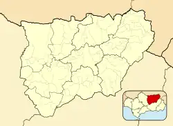 La Carolina is located in Province of Jaén (Spain)