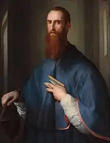 Portrait of Giovanni della Casa by Jacopo Pontormo