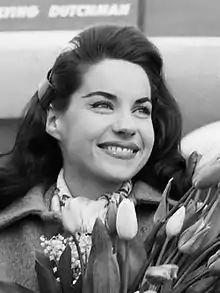 Jacqueline Boyer, winner of the 1960 contest for France.